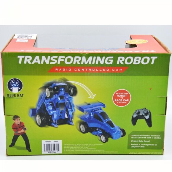 Red Transforming Robot Radio Controlled Car Robot To Racecar - Picture 8 of 11